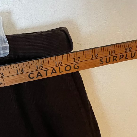 VINTAGE Haggar Corduroy Pants Brown Relaxed  Button Back Pockets Mens - Picture 3 of 11